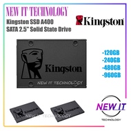Kingston SSD A400 & KC600 SATA 2.5" PC Laptop Desktop Solid State Drive (120GB,240GB,256GB,480GB,512