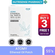 [Nutrisense Pharmacy] Atomy Ethereal Oil Patch 55s Pain Relief Plaster Joint Muscle Neck Shoulder 艾多