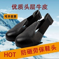safety shoes women red wing safety boots Kasut perlindungan buruh anti-pecah kepala lelaki penutup k