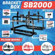 BRACKET BREKET SIDE BOX SB 2000 FULL FITTING / BREKET SAMPING LOKAL SB2000