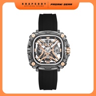 Pagani Gear Jam Tangan Men's Rubber Quartz Watch PG-G2017