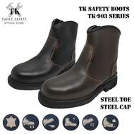 TK-903 SERIES TK MEN'S SAFETY SHOES / HEAVY DUTY WORKING SHOES / KASUT KERJA LELAKI ZIP SAFETY BOOT 