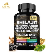 Shilajit Capsules 60 Capsules Himalaya Shilajit Shilajit 8-in-1 Capsules