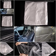 EruditeCourt 10pcs Disposable Plastic Car Seat Covers Protectors Mechanic Valet Roll Plastics