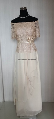 NINANG GOWNS/NINANG DRESS/MOTHER GOWN FOR THE WEDDING/SPONSOR DRESS/ SPONSOR GOWN