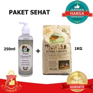 Healthy Dog Cat Package - Caesar Holistic Dog Food 1kg and VCO Multivitamin
