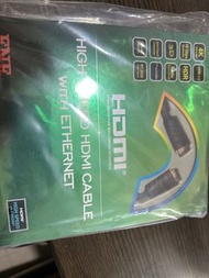 HDMI線 2 M長， （全新）