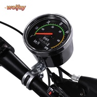 YOLANDA Mechanical Bike Computer, Easy Installation KPH Display Analog Speedometer, Bike Accessories