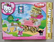 PlayBIG 57044 Bloxx Hello Kitty 公主馬車 (與樂高得寶相容)