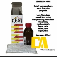 Lem Fiber Glass Fiberglass RESIN Lem Plastik Bak Untuk PLASTIK