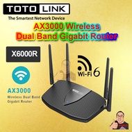 TOTOLINK AX3000 X6000R Wireless Dual Band Gigabit Wi-Fi 6 Router Parental Control WPA3 Full Gigabit 