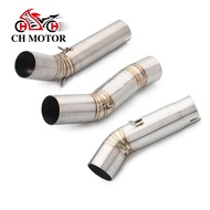 51mm Muffler Escape Section Adapter Tube FOR GSXR 600 750 K6/7/8/9/10/11/12/13/14/15 Slip-on Motorcy