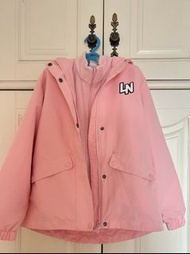 李寧三合一衝鋒衣外套 130碼