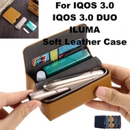 [Ship Today] Multifunction Case Fashion Flip Soft Leather Case Suitable For  IQOS 3.0/IQOS 3.0 DUO/I