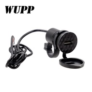 Straight motorcycle USB mobile phone charger single port USB modified accessory 12V waterproof car chargerkuujyj