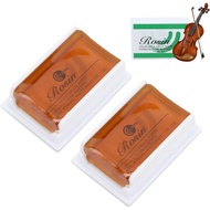 Violin Rosin 2 Pack Rosin for Violin Cello Viola Light Low Dust Rosin Natural Rosin for Bows Rosin V