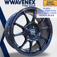 **1pc**New Sport Rim TC105X 17X7.5 4H100/5H100/5H114
