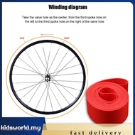 [kidsworld.my] 2pcs LEBYCLE Bicycle Tire Liner MTB Road Folding Bike Inner Tube Pad Rim Tapes