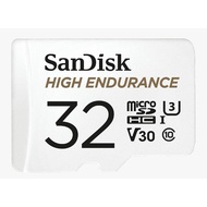 SANDISK HIGH ENDURANCE MEMORY CARD SDCARD 100/40MBs READ WRITE SPEED V30 CLASS 10 32GB 64GB 128GB 25