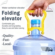 1PC Round Gallon Handle Folding Water Container Lifter Holder Water Dispenser Bucket Elevator Bottle