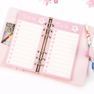 Refill A6 notebook with Peach Blossom theme