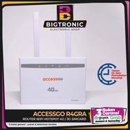 Router Wifi Sim card 4G AccessGo R4GRA 500MBPS External Antenna