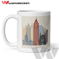 Atlanta USA Mug Atlanta America Mug America Souvenir Gift Mug World City Mug Atlanta Mug USA V3