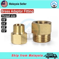 Brass Fitting Adaptor Female x Male Thread, Brass Pipe Fitting Connector, Compressor Fitting, Water 