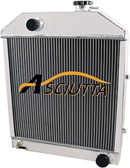 ASCIUTTA Aluminum 3 Row Tractor Radiator for Ford New Holland 2000 2600 3000 3100 3500 4000+ C7NN800