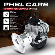 PHBL 22AS R2707 Carburetor with Aluminum Air Intake Trumpet 20mm 2 Stroke Motorcycle Scooter Replace