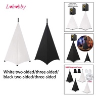 Lohobby DJ Light Speaker Stand Cover Height Flexible DJ Speaker Covers for Events