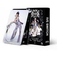 IVE SWITCH Fancam Kpop Lomo Card Set 55pcs Wonyoung Yujin Leeseo Rei Liz Unofficial IVE SWITCH Photo