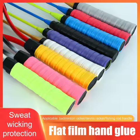 [LA]1PC Dry Tennis Racket Grip Anti-skid Sweat Absorbed Wraps Taps Badminton Grips Racquet Vibration