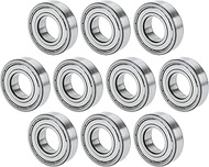 A ABSOPRO 6206ZZ Deep Groove Ball Bearing P6 30 x 62 x 16 mm Lubricated Bearings Double Metal Seal B