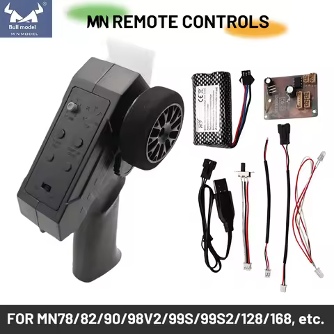 MN 2.4G Remote Control RC PARTS Electronic Equipment Kit Upgrade Accessories for MN78 MN82 MN98V2 MN