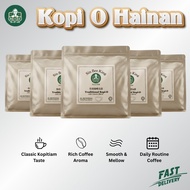 Sin Bee King Hainan Kopi-O Classic Roast Ground Coffee No Sugar 5 Packs x11 Sachets 20g. Classic Kop