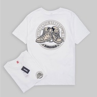 Zirdigo Kaos Distro Authentic Street debe Short Sleeve Print Quality Men's Clothing