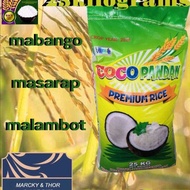 25Kg Pandan Premium Rice - G4 Buko Sweet Coco Sinandomeng Super Angelica And Ef