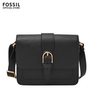 Fossil Women's Zoey Crossbody Bag ( ZB11021001 ) - Black Leather