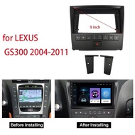 Android Car Radio Wire Harness For 2004-2011 Lexus GS300 9inch Plastic Fascia Car DVD Frameauto part
