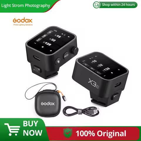 Godox X3 TTL HSS 2.4G Wireless Flash Trigger OLED Touch Screen Transmitter Quick Charge for Canon Ni