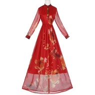 Layla Chilli Red Maxi Dress
