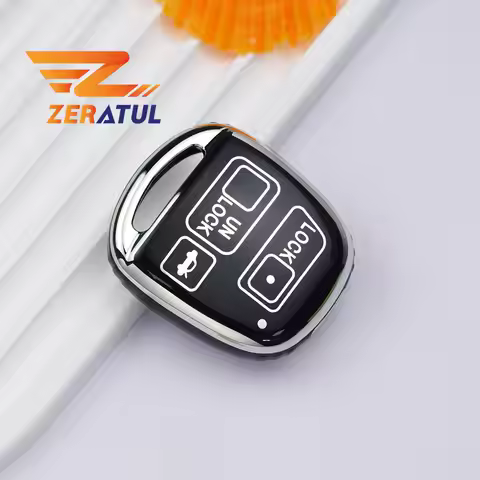 TPU Car Key Case Cover Keychain For Toyota Land Crusier FJ Cruiser For Lexus ES GS LS IS RX SC LX RX