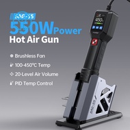 YoHi FNIRSI SAG-55 AC 220V Handheld Portable Intelligent Hot Air Gun 550W High Power