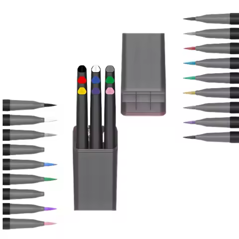 DSPIAE Waterborne Soft Head Marker Gundam Model Base Color Metallic Color Marker DSPIAE MK/MKM