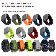 UAG สาย Apple watch Scout Solf Touch Silicon 38/40/41mm, 42/44/45mm series 1,2,3,4,5,6,SE,7 Billi 38/40/41mm