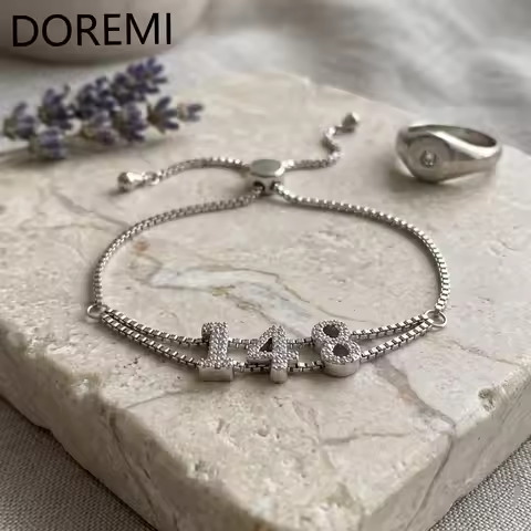 DOREMI Hebrew Spiritual Bracelet Passover Gift Customized Number 148 Gematria Spiritual Protection J