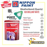 18L Nippon Paint Weatherbond 1001 Brilliant White