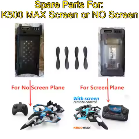 K500 MAX K500 MAX MINI Remote Control Fighter RC Aircraft Airplane Plane Spare Parts Accessories 3.7