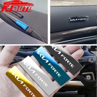 Kia Forte Car Body Fender Side Metal Emblem Sticker Auto Window Decorative Stickers Car Wiper Sticke